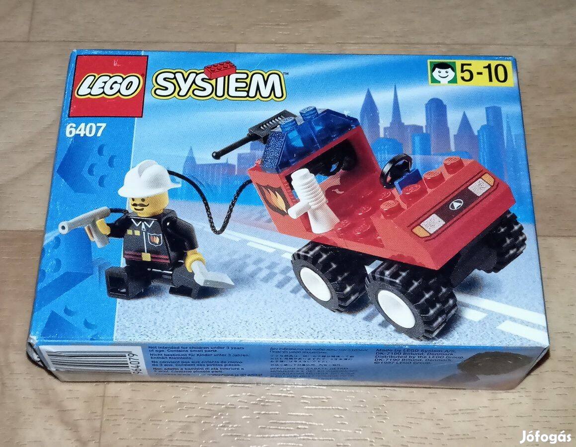 LEGO 6407 - Fire Chief üres doboz