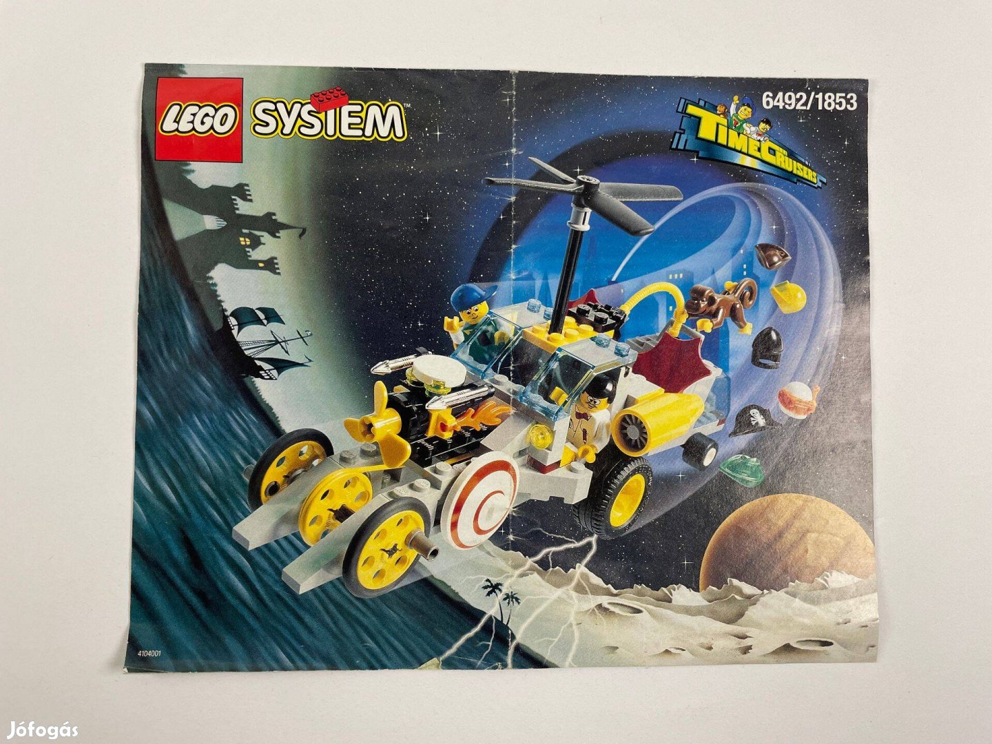 LEGO 6492 Time Cruisers - Hypno Cruiser - Összerakási útmutató -füzet