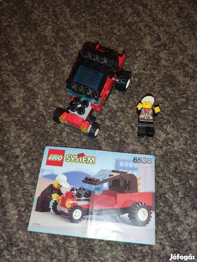 LEGO 6538 Classic Town - Rebel Roadster leírással hiánytalan 1500