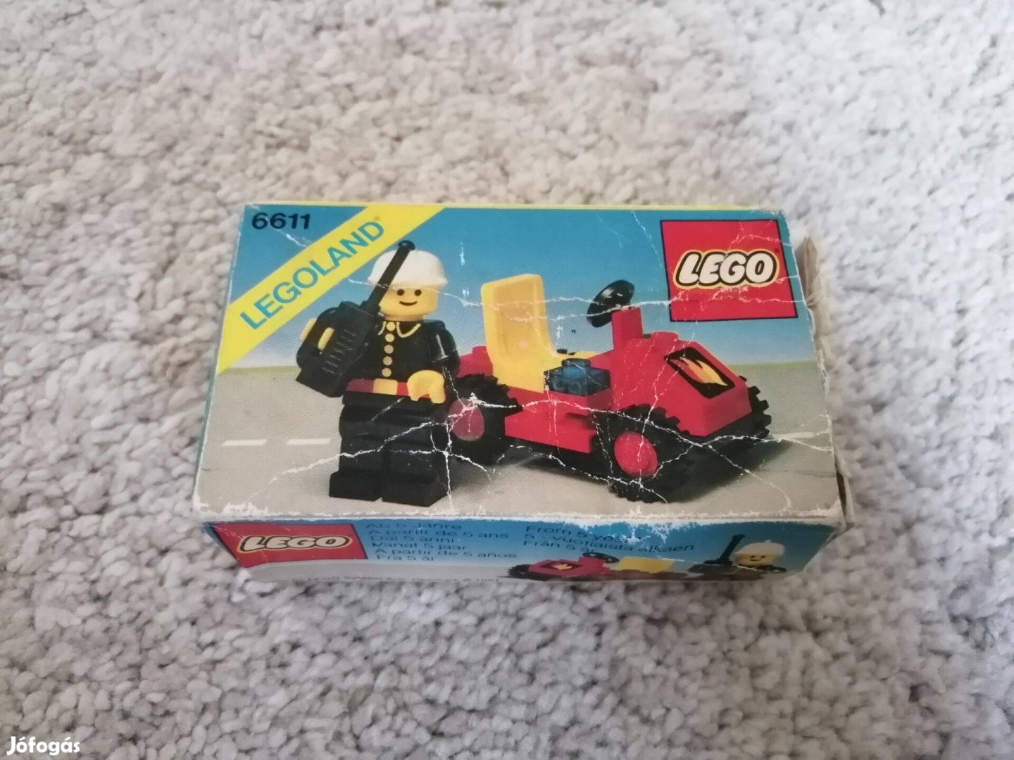 LEGO 6611 fire chief's car classic town