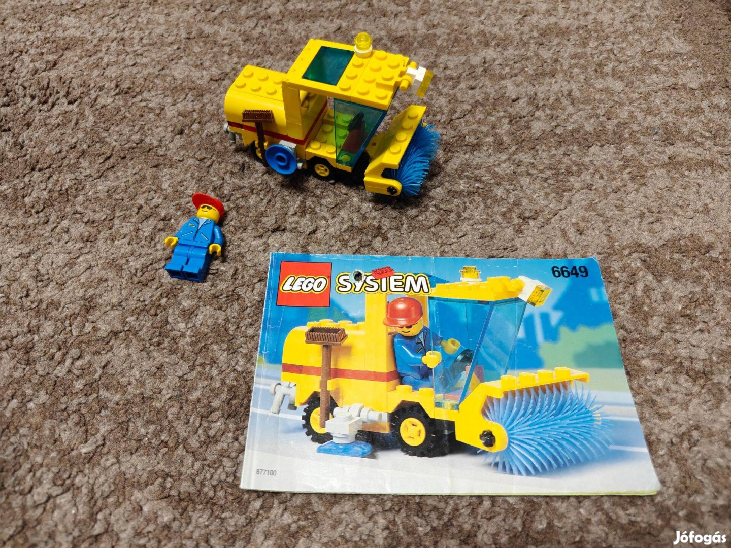 LEGO 6649 Classic Town-Street Sweeper leírással hiánytalan