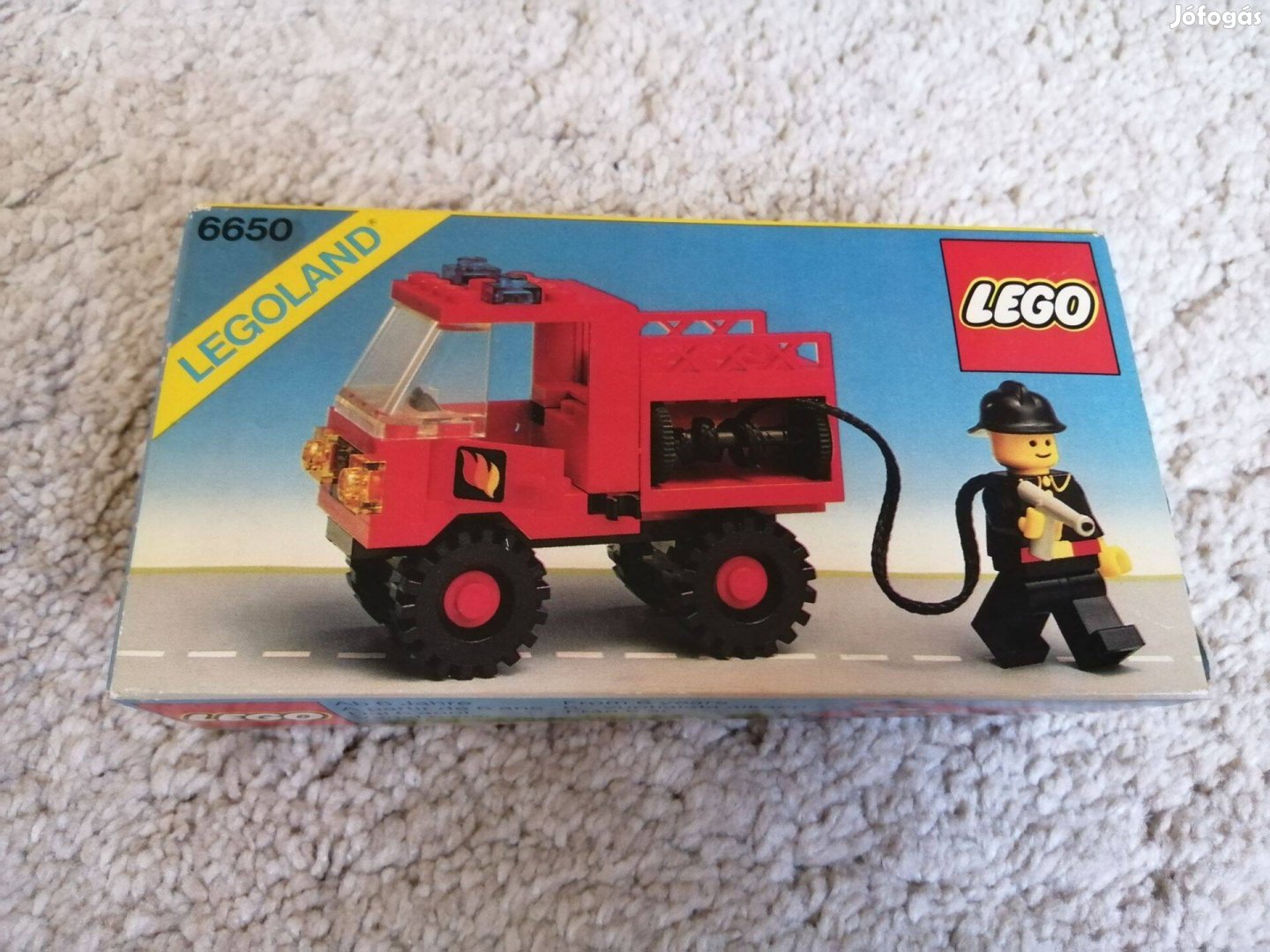 LEGO 6650 tűzoltó autó classic town