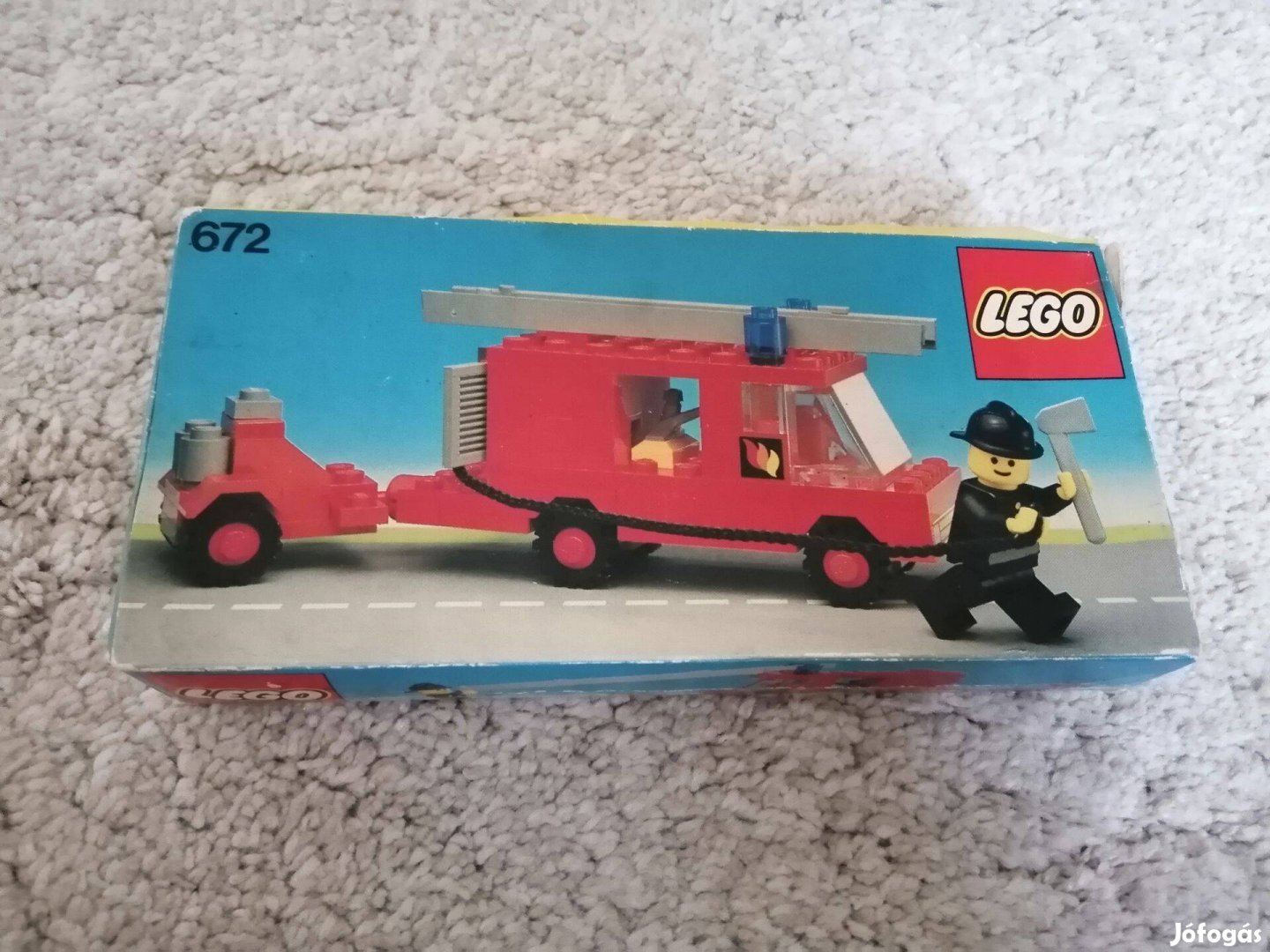 LEGO 672 tűzoltó autó classic town ritka!!!