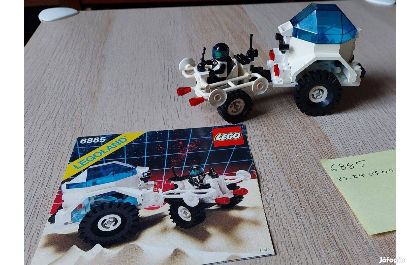 LEGO 6885 Saturn Base Main Team (Crater Crawler), leírással