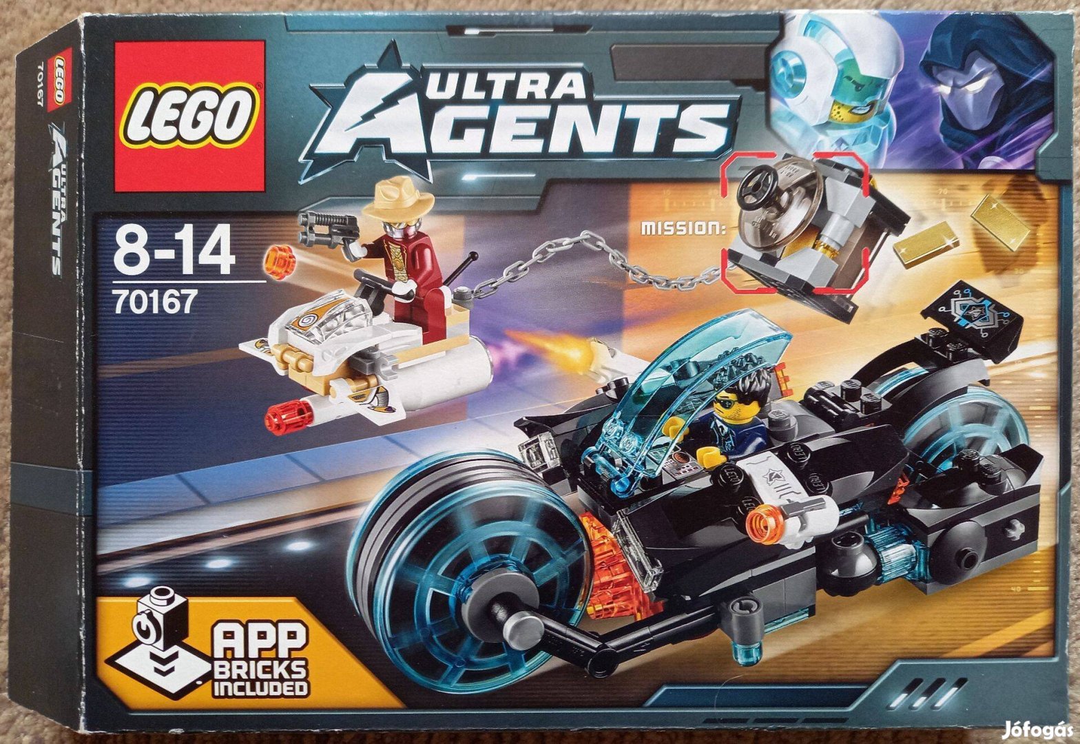 LEGO 70167 Ultra Agents Invazible Gold Getaway