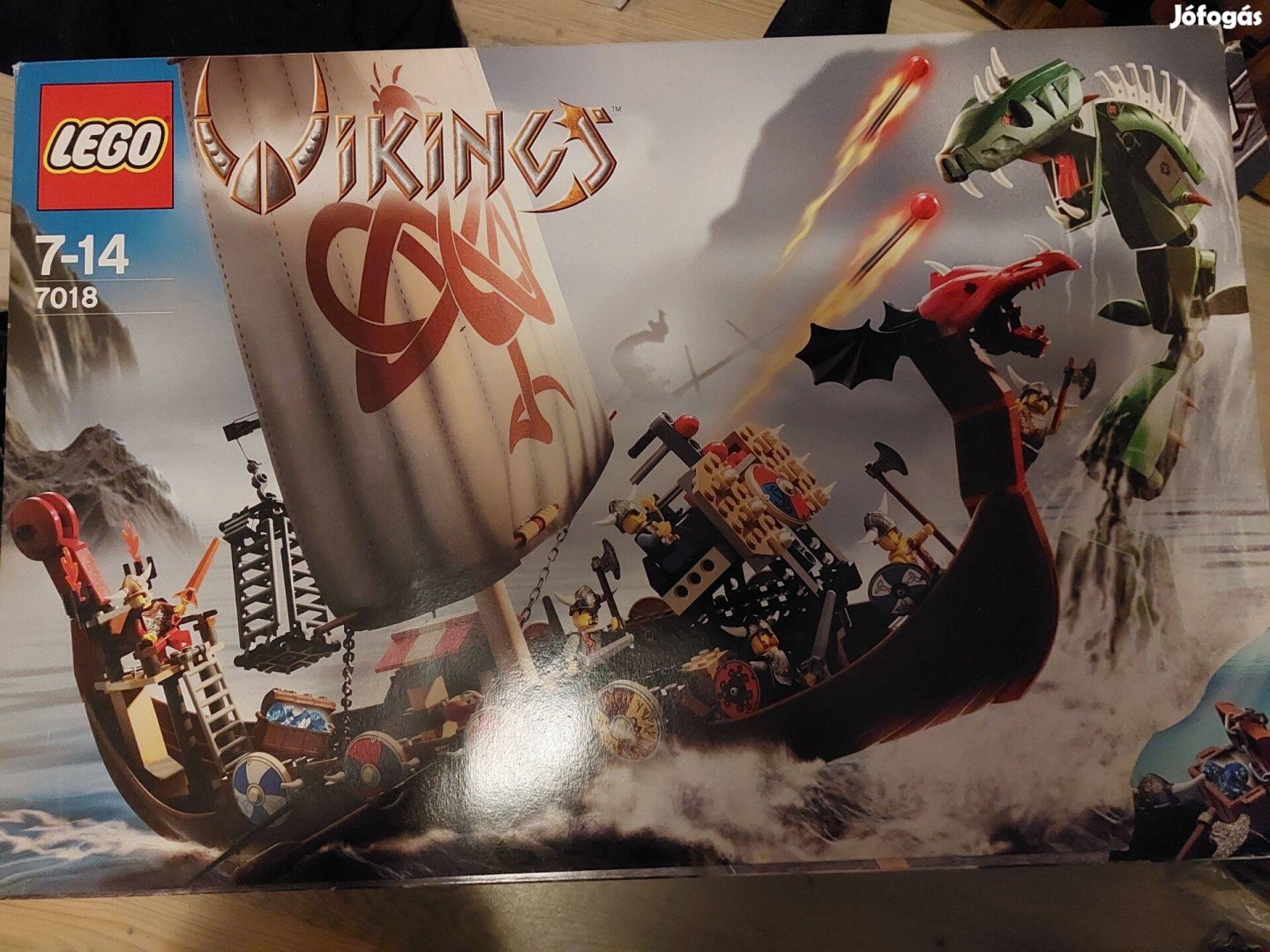 LEGO 7018 Vikinghajó a Midgard kígyó ellen