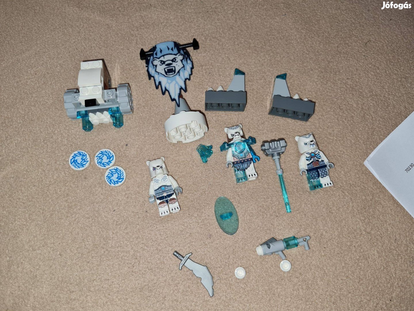 LEGO 70230 Chima - Ice bear tribe pack nincs leírás hiánytalan 4000