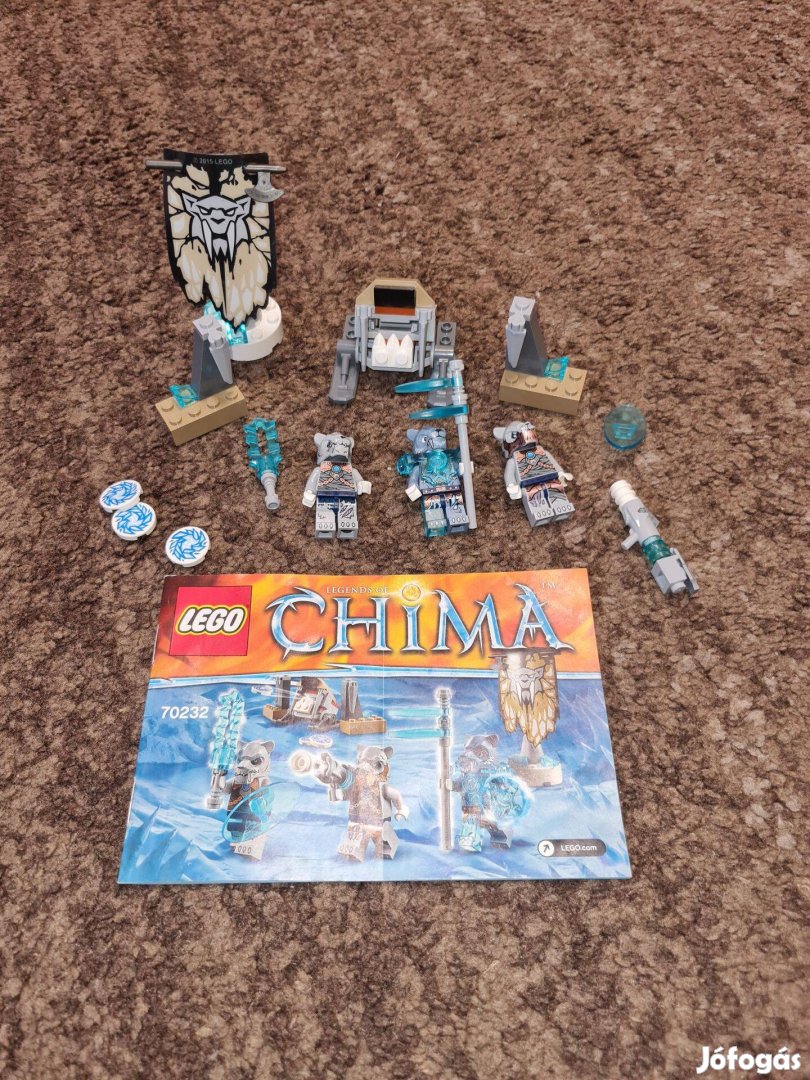 LEGO 70232 Chima - Farkas törzs leírással hiánytalan 4000