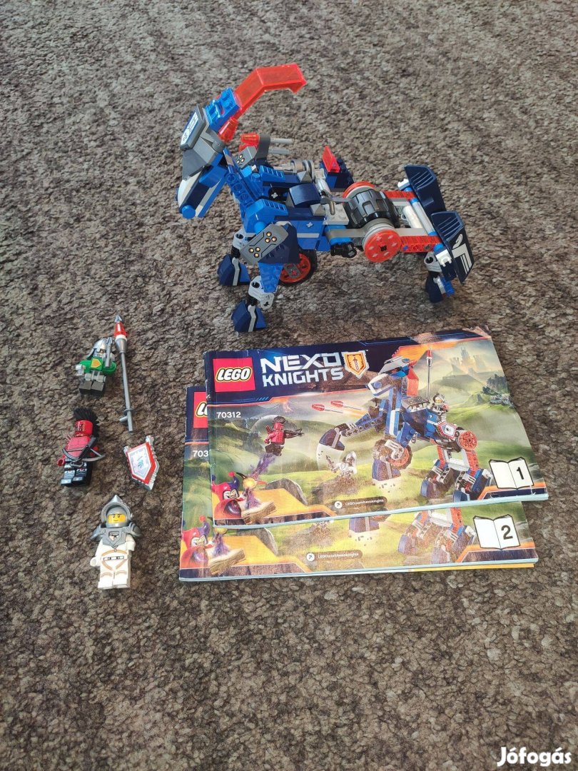 LEGO 70312 Nexo Knights - Lance's Mecha Horse leírással figurák