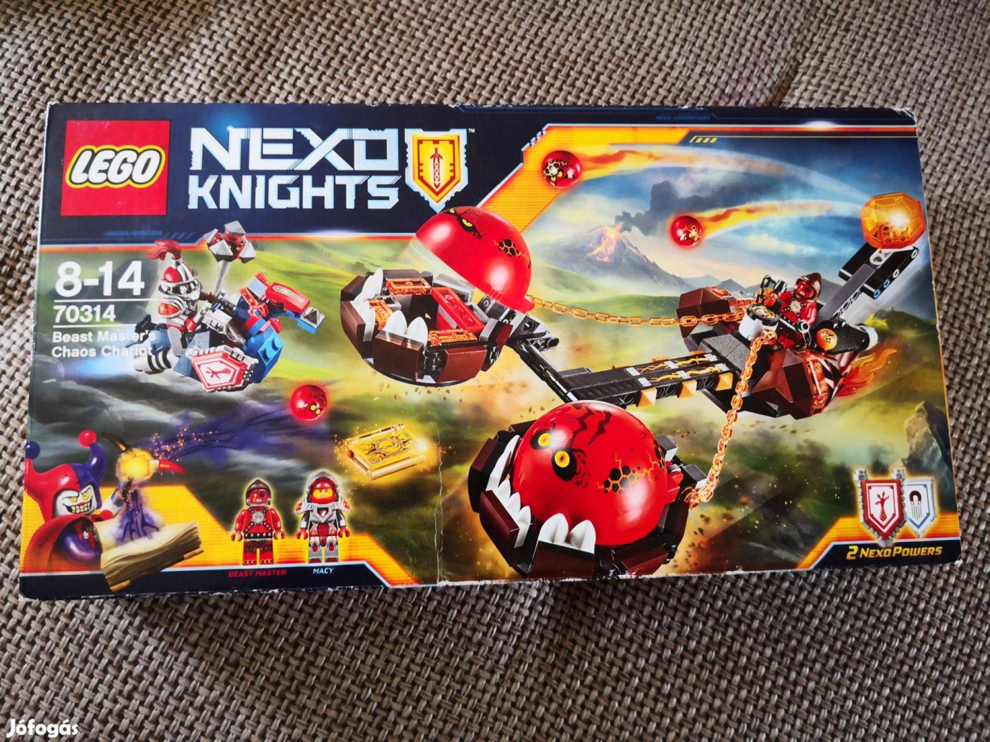 LEGO 70314 Nexo Knights - A Szörnyek ura harci szekere