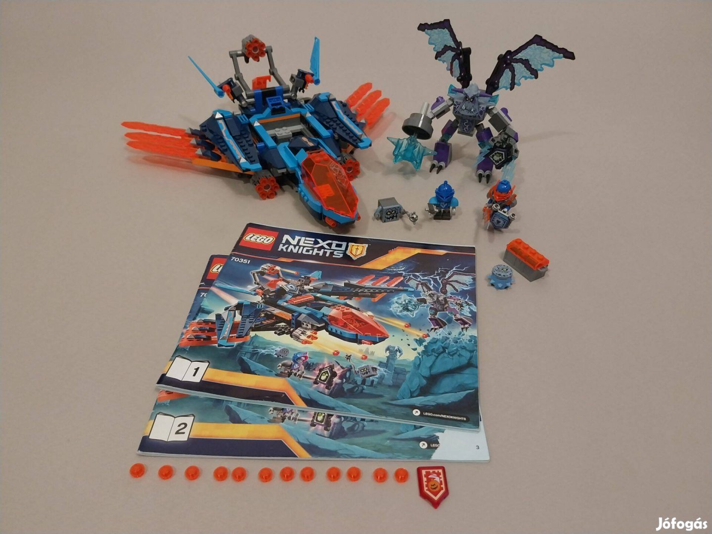 LEGO 70351 Nexo Knights Clay's Falcon Fighter Blaster