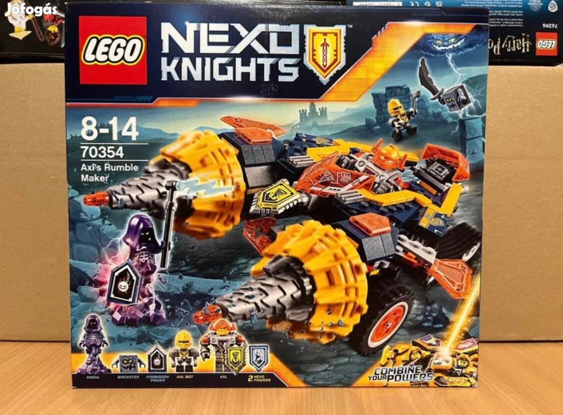 LEGO 70354 - Axl dübörgéskeltője (Nexo Knights)