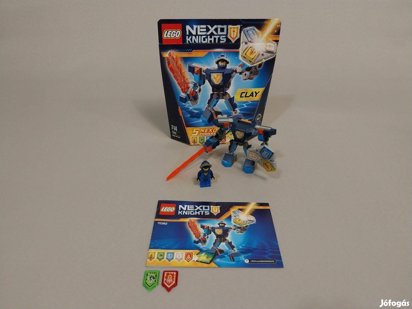 LEGO 70362 Nexo Knights Battle Suit Clay