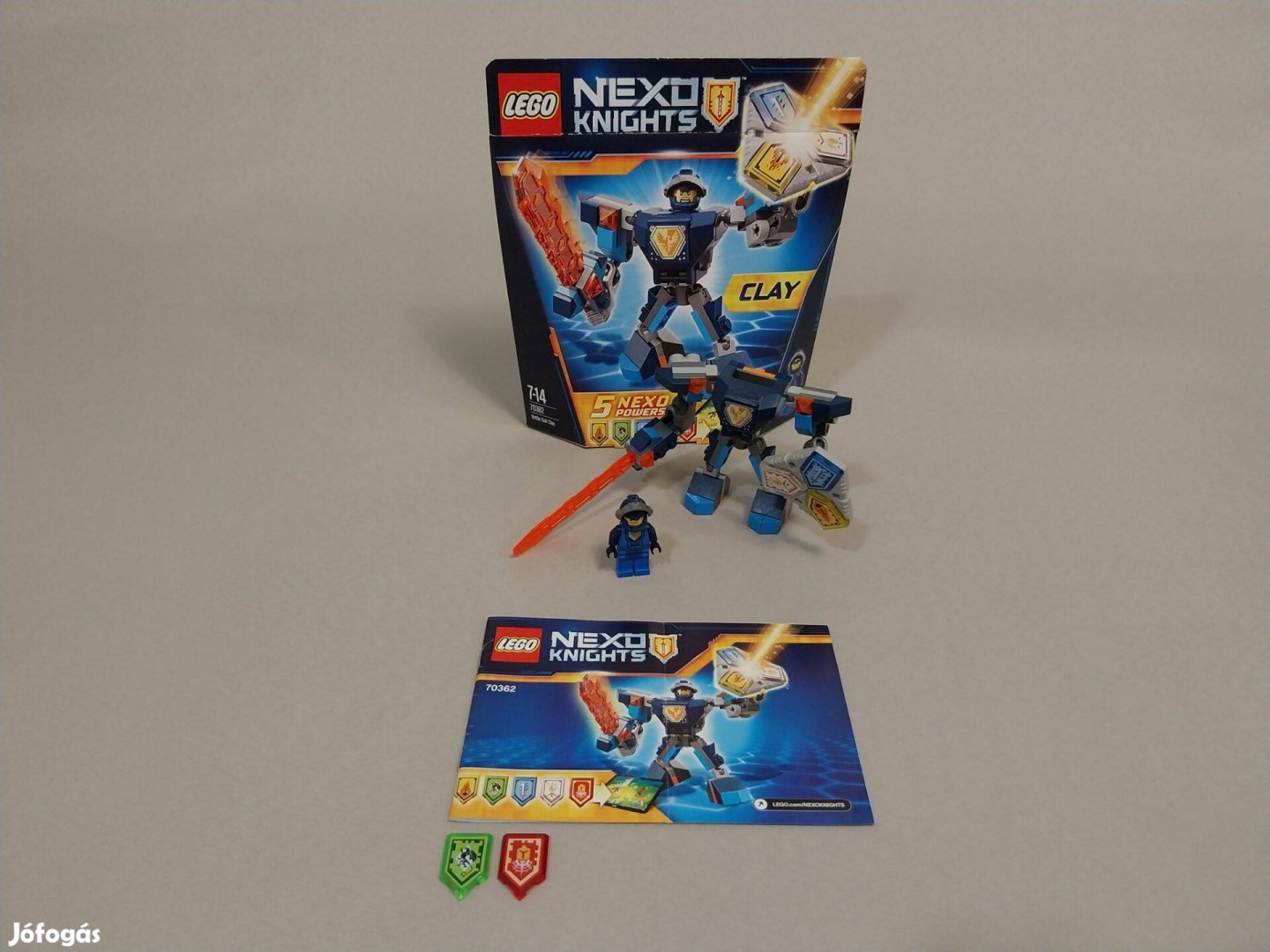 LEGO 70362 Nexo Knights Battle Suit Clay