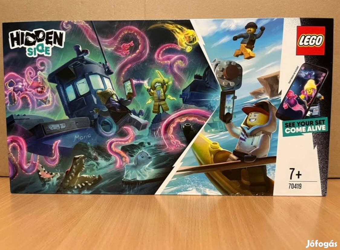 LEGO 70419 - Megfeneklett rákász hajó (Hidden Side)