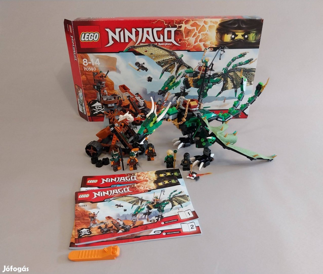 LEGO 70593 Ninjago The Green Nrg Dragon