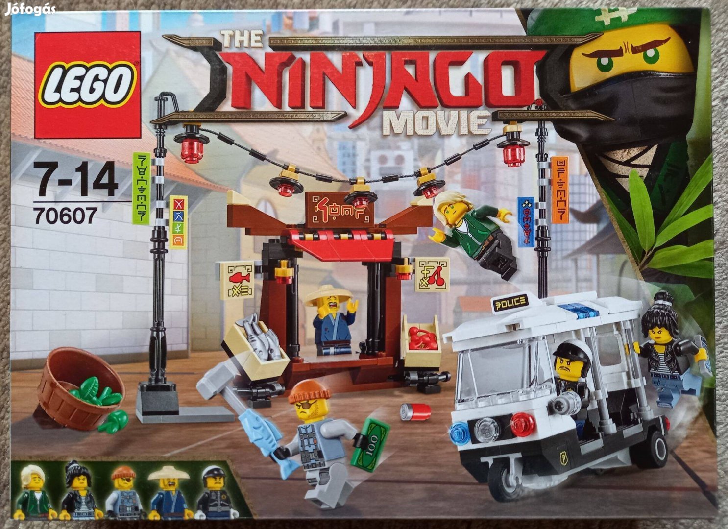 LEGO 70607 The Ninjago Movie, Ninjago City Chase, bontatlan