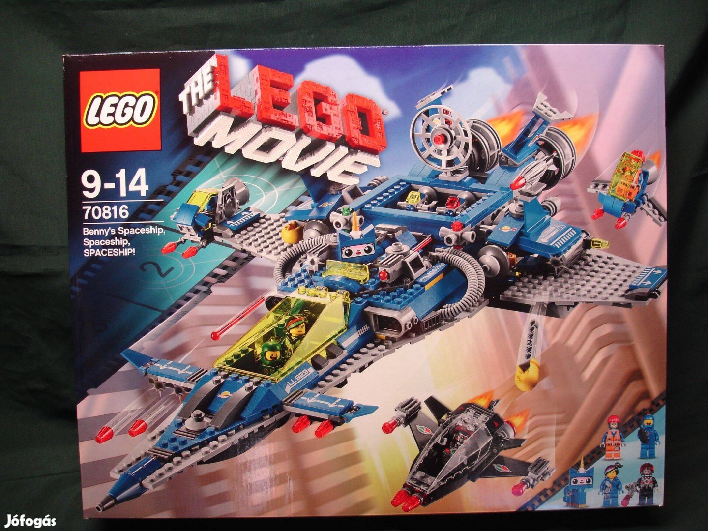 LEGO 70816 Benny űrhajója Bontatlan