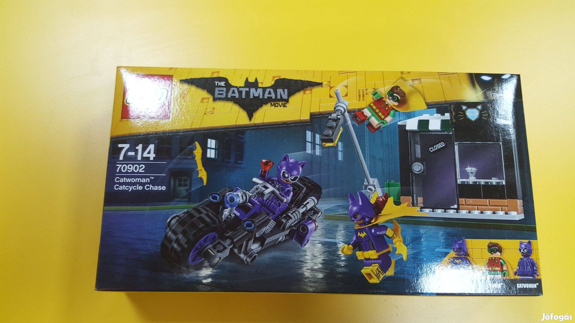 LEGO 70902 Batman Movie Macskanő Motoros hajsza Bontatlan