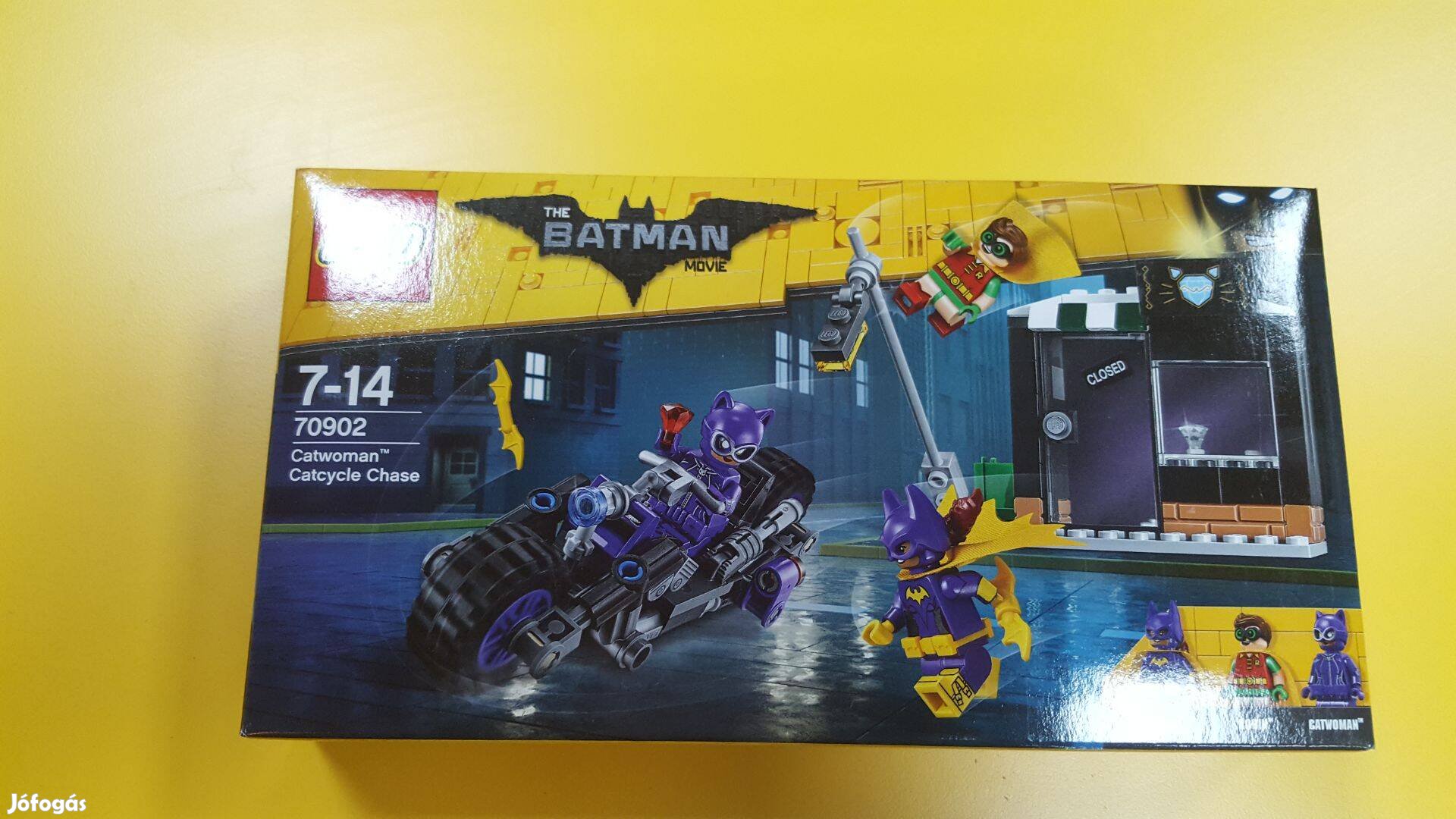 LEGO 70902 Batman Movie Macskanő Motoros hajsza Bontatlan