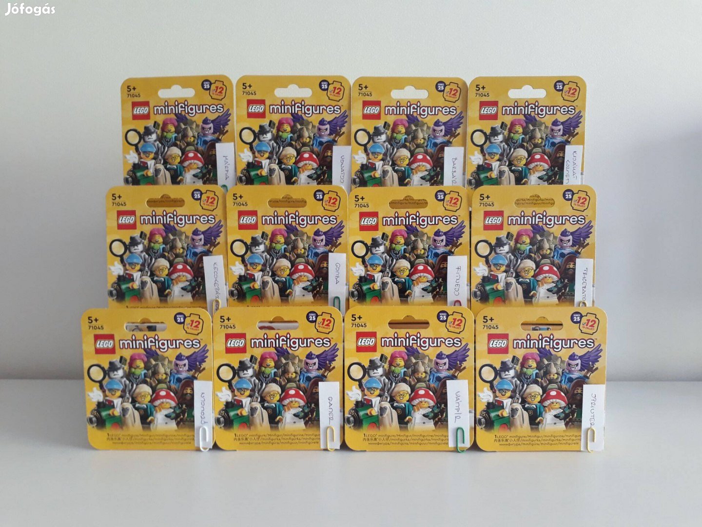 LEGO 71045 25. sorozat - teljes sor - 12 figura Bontatlan Új