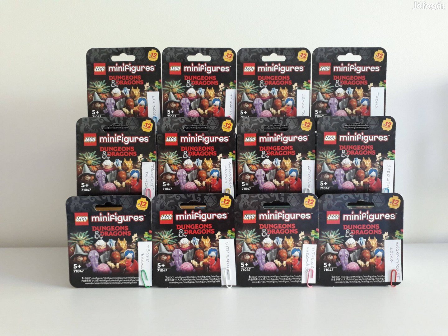 LEGO 71047 Dungeons Dragons - Teljes sor 12 figura -