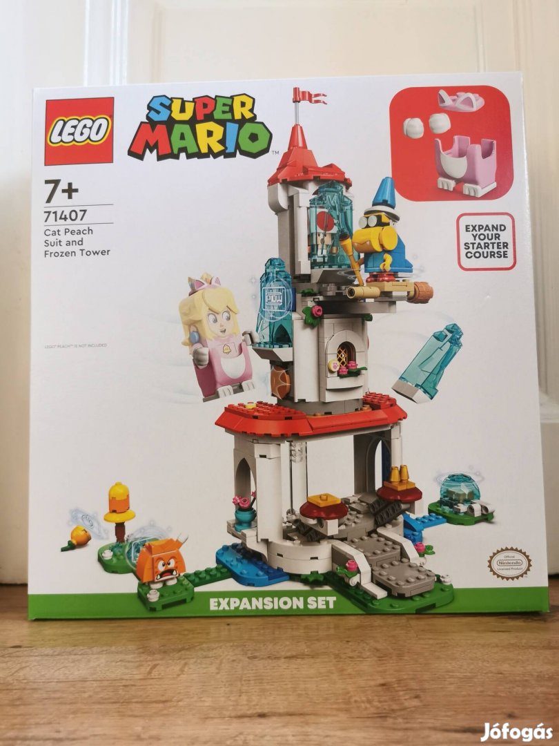 LEGO 71407 Super Mario - Peach macskajelmez és befagyott torony