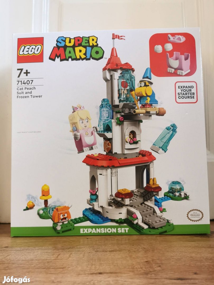 LEGO 71407 Super Mario - Peach macskajelmez és befagyott torony