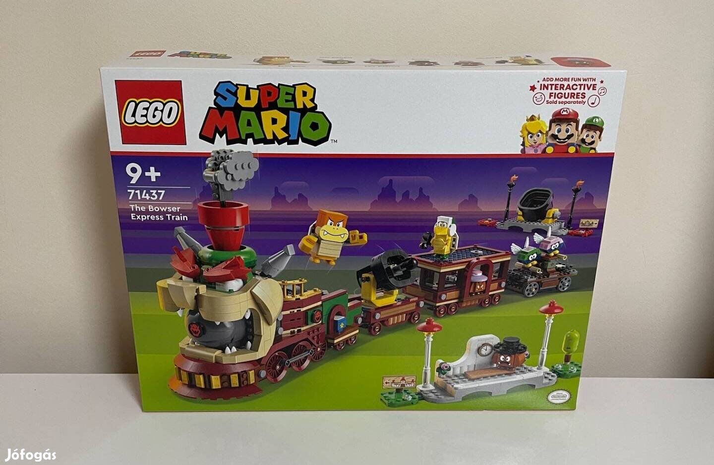 LEGO 71437 - Bowser expressz vonata Új, Bontatlan!