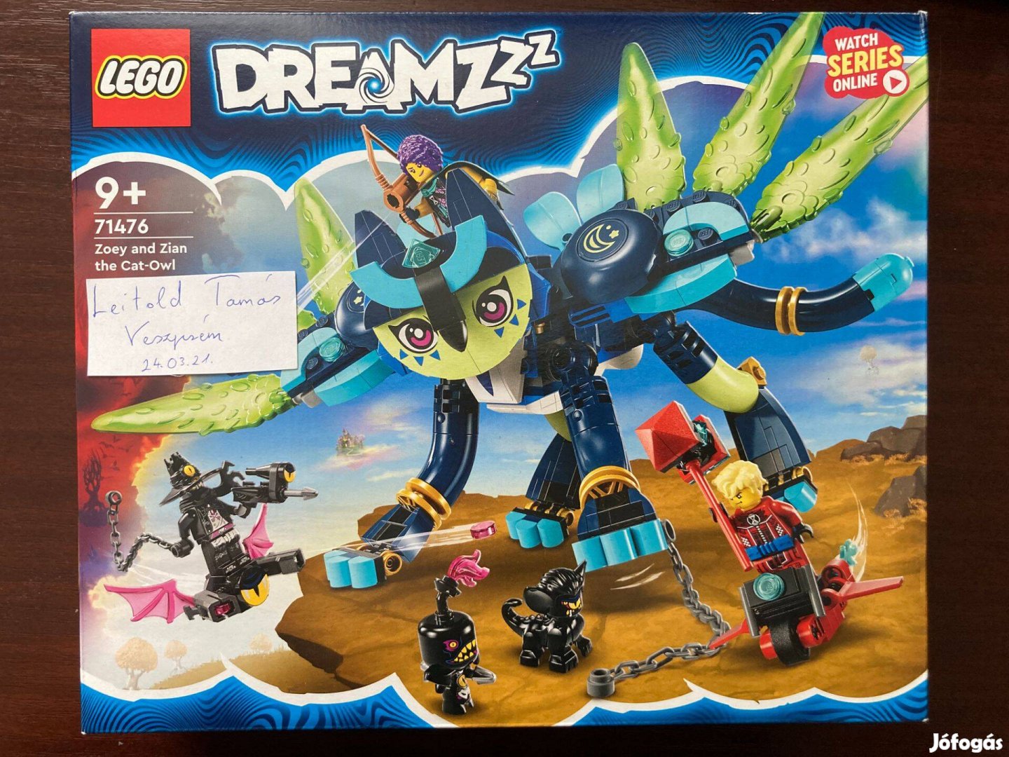 LEGO 71476 Dreamzzz - Zoey és Zian a macska-bagoly