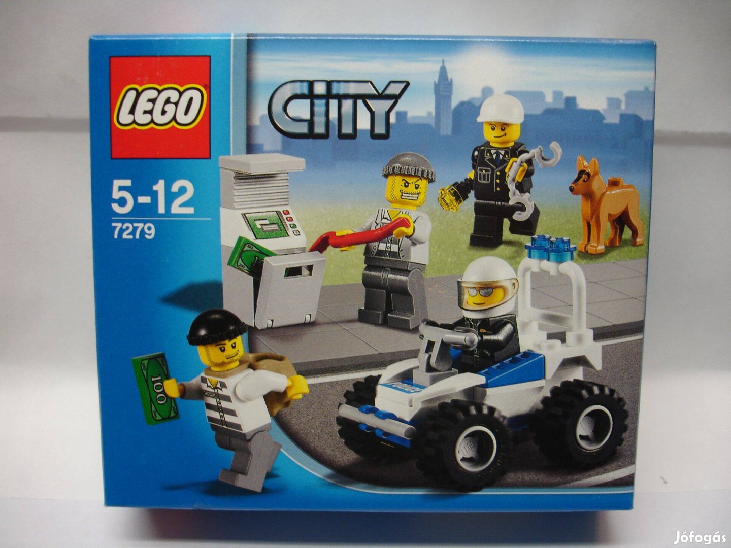 LEGO 7279 City Rendőr minifigura gyűjtemény Bontatlan