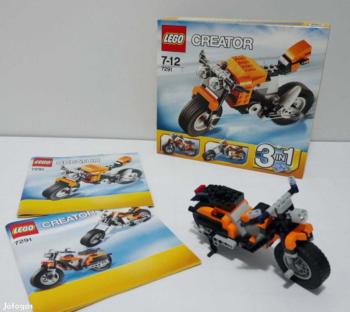 LEGO 7291 Creator 3in1 Utcai Lázadó Lego Motor