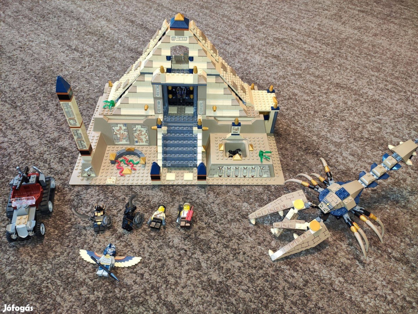 LEGO 7327 Pharao's Quest - Scorpios Palace nincs leírás 1 figura más