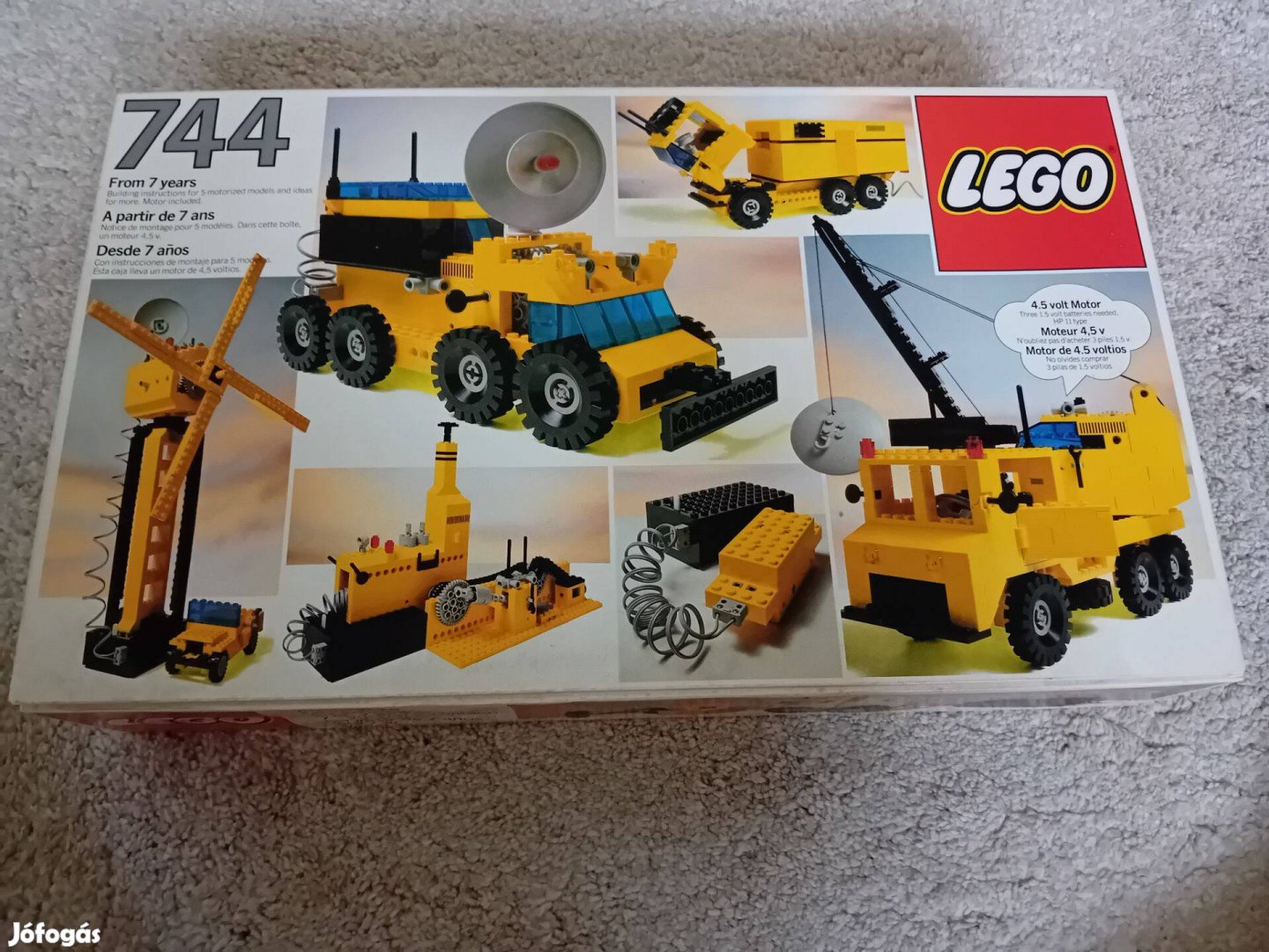 LEGO 744 classic basic szinte gyári állapot