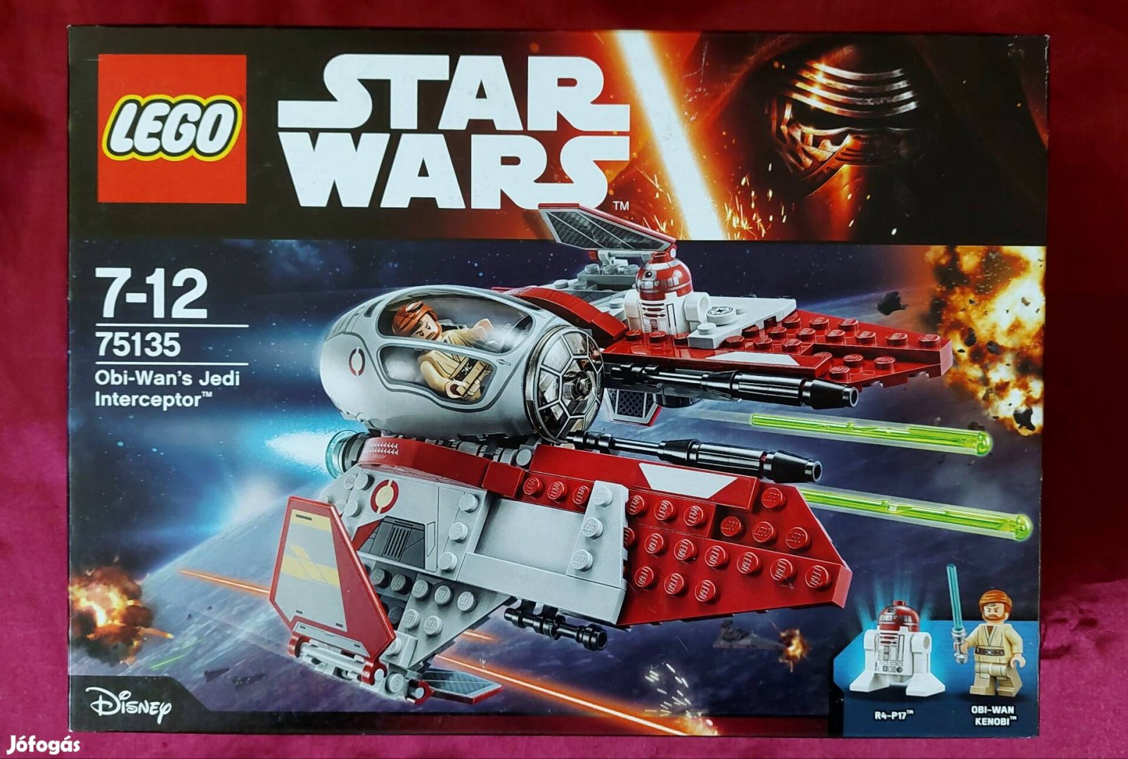 LEGO 75135 Obi-Wan Jedi elfogója bontatlan