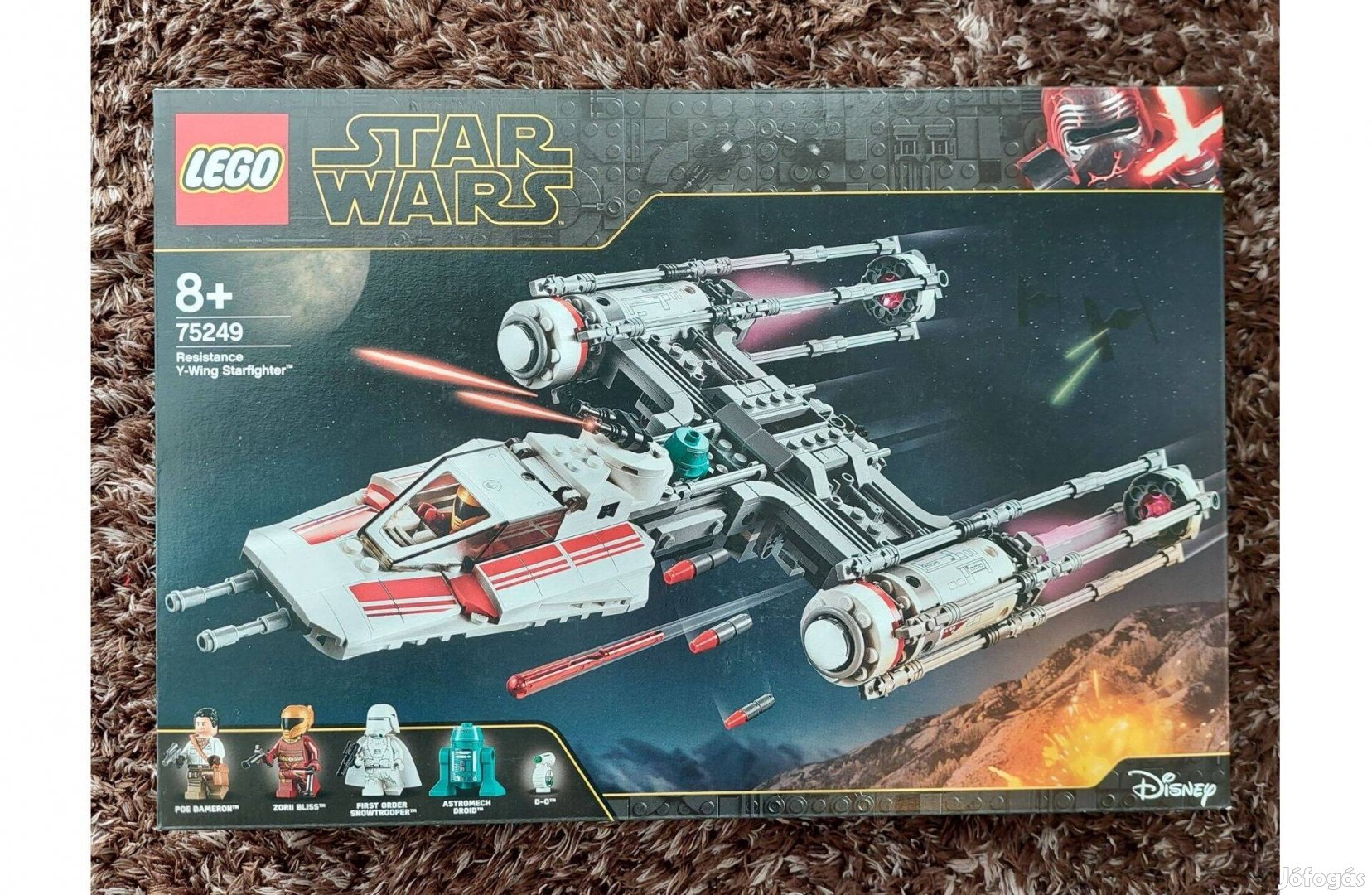 LEGO 75249 Bontatlan, Hibátlan Star Wars Ellenállás Y-szárnyú vadász