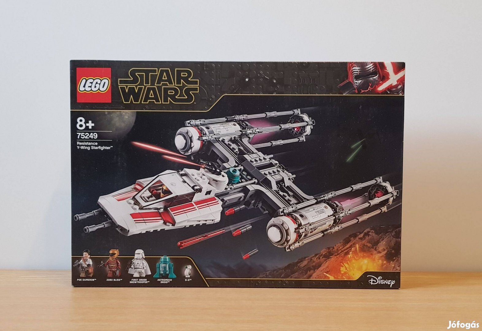 LEGO 75249 Star Wars - Ellenállás Y-szárnyú vadászgép bontatlan, új