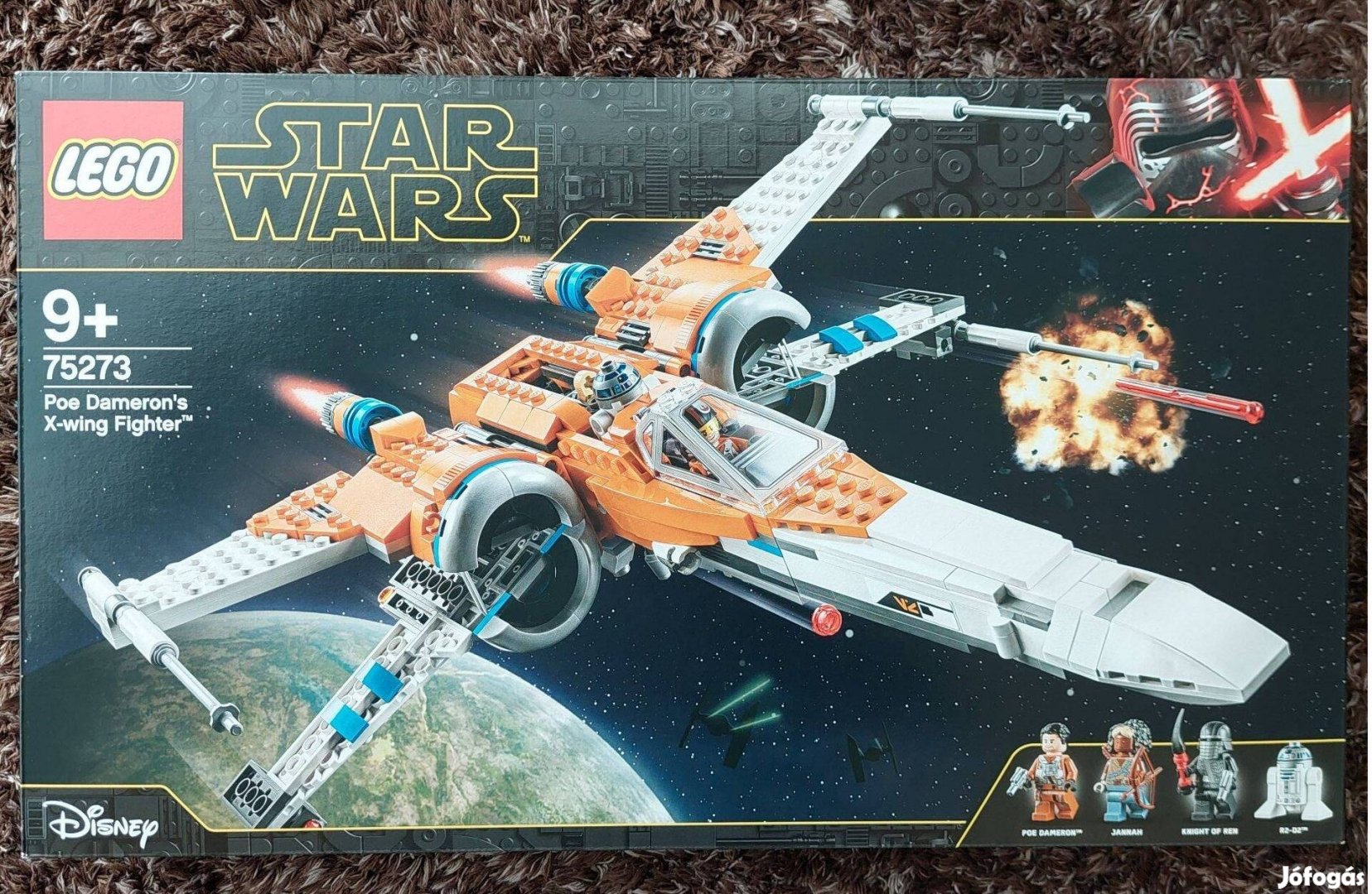 LEGO 75273 Star Wars - Poe Dameron X-szárnyú vadászgépe Hibátlan, Új!