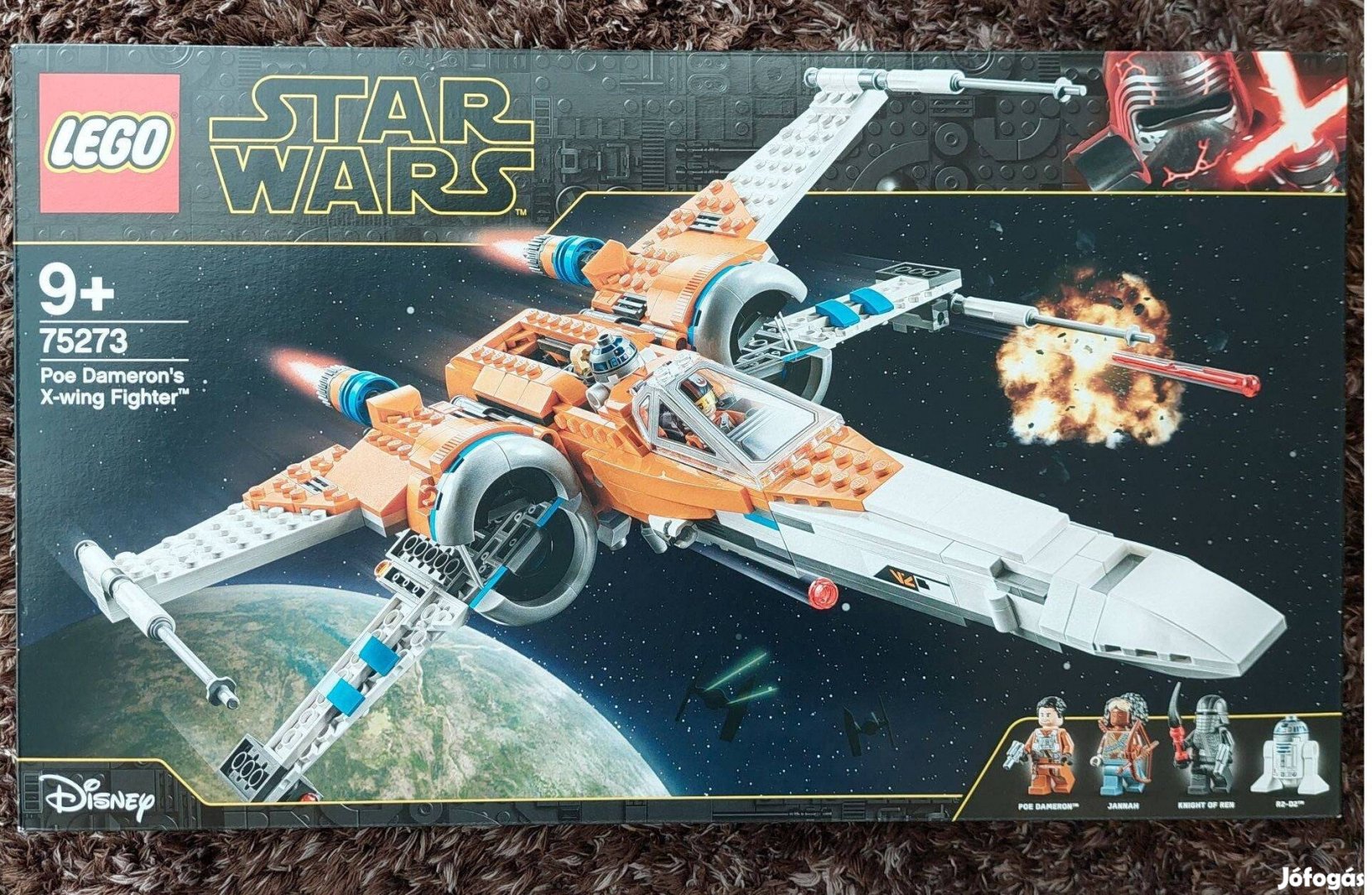 LEGO 75273 Star Wars - Poe Dameron X-szárnyú vadászgépe Új, Hibátlan!