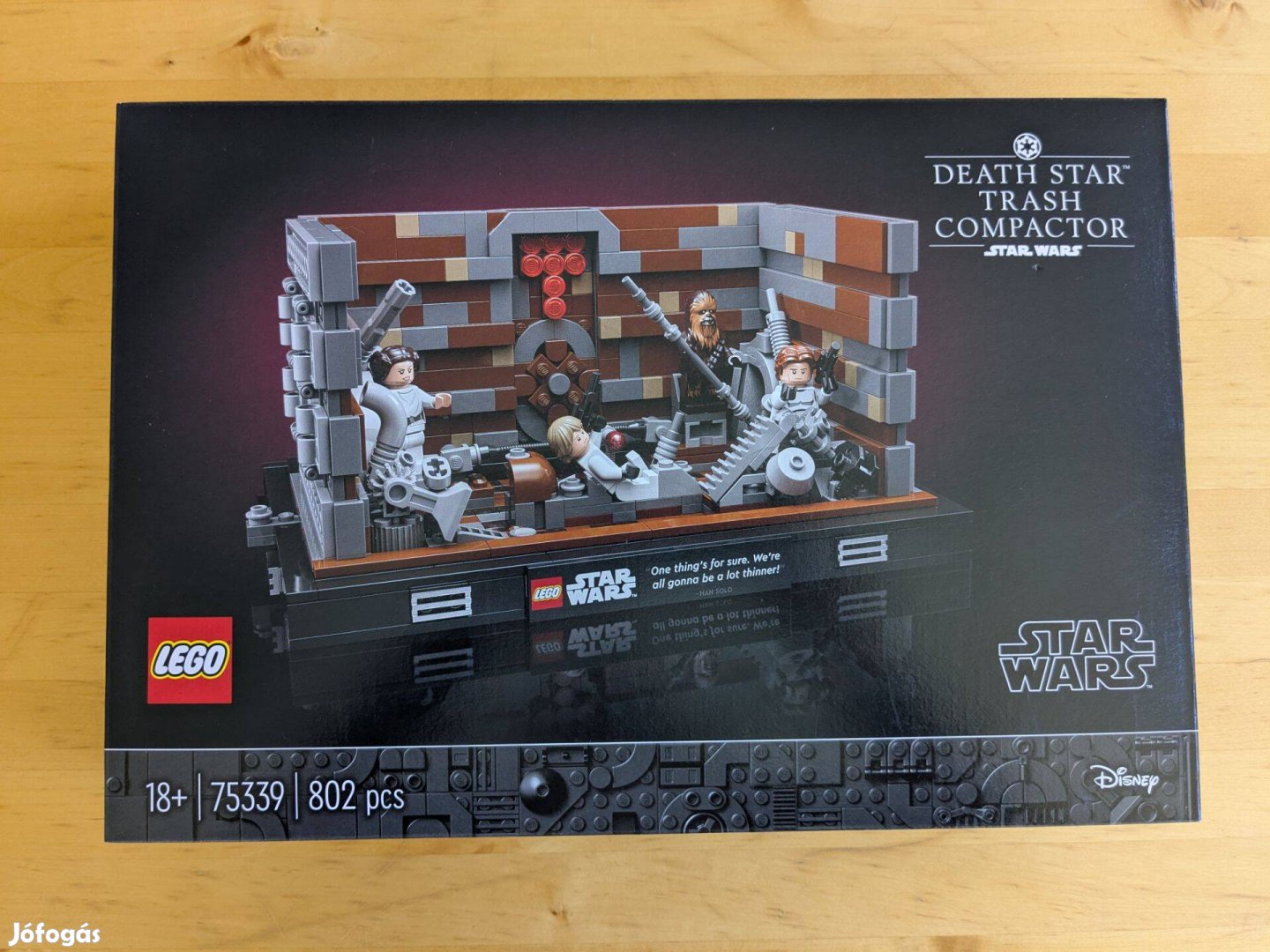 LEGO 75339 Star Wars Halálcsillag Szemétzúzó dioráma új, bontatlan