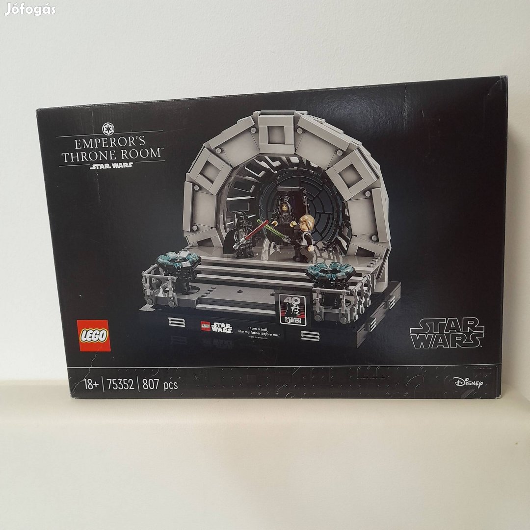 LEGO 75352 Star Wars Császári trónterem dioráma- Új, bontatlan