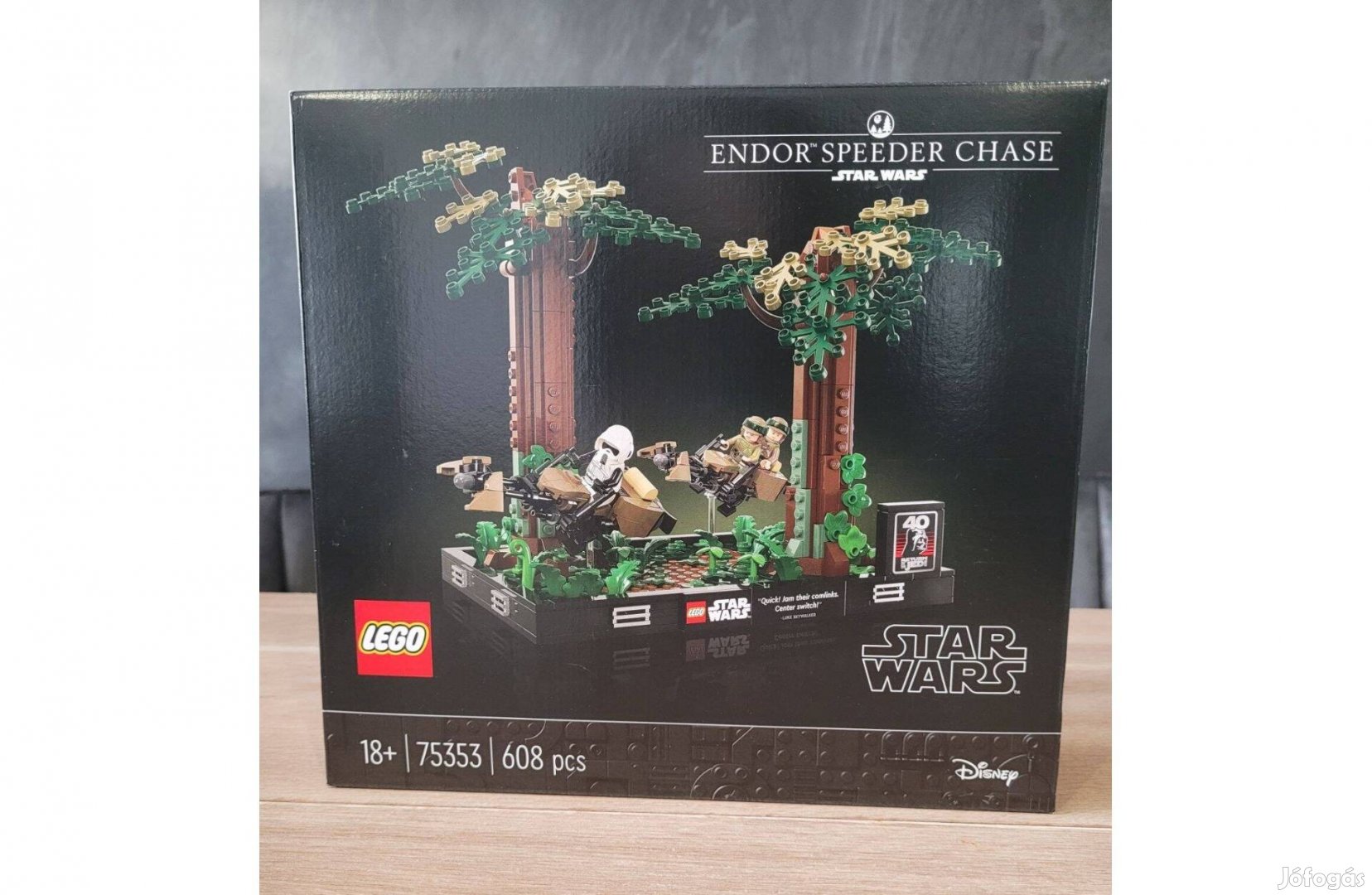 LEGO 75353 Endor üldözés dioráma