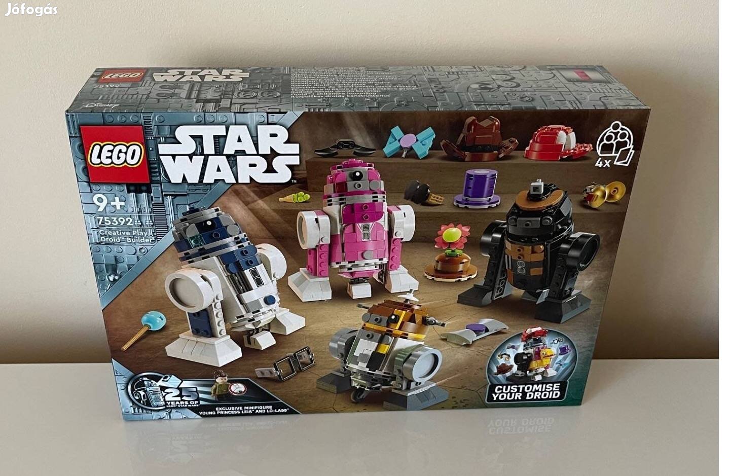 LEGO 75392 - Star Wars Kreatív droid-építő játék Új, Bontatlan!