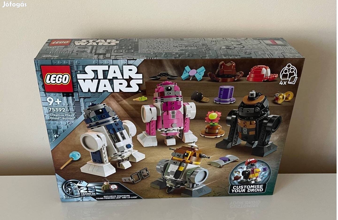 LEGO 75392 - Star Wars Kreatív droid-építő játék Új, Bontatlan!