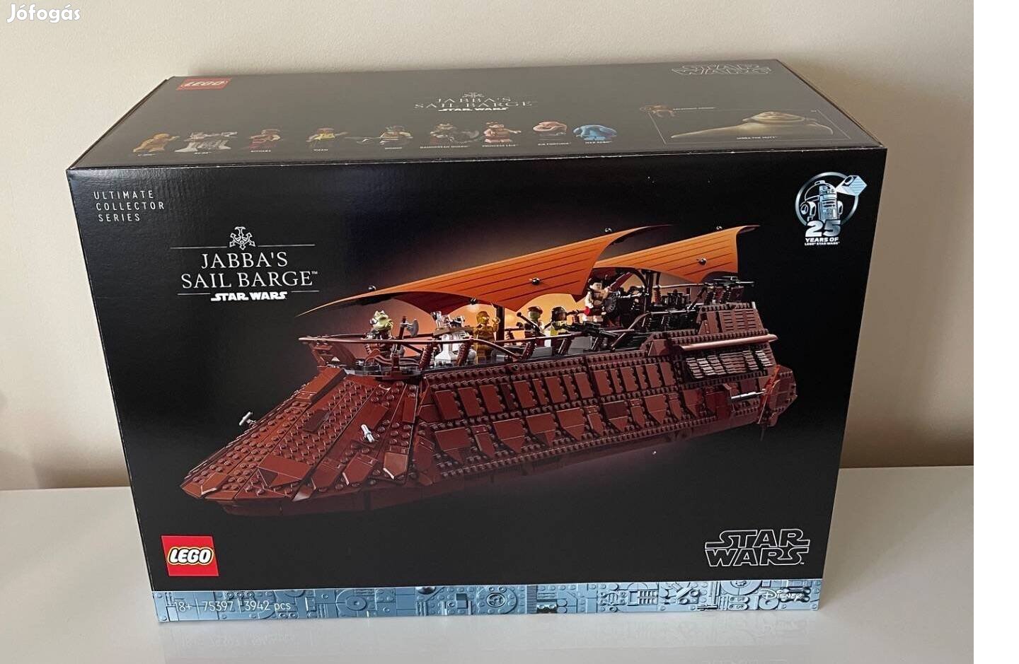 LEGO 75397 - Jaba Vitorlás hajója Új, Bontatlan! gyári