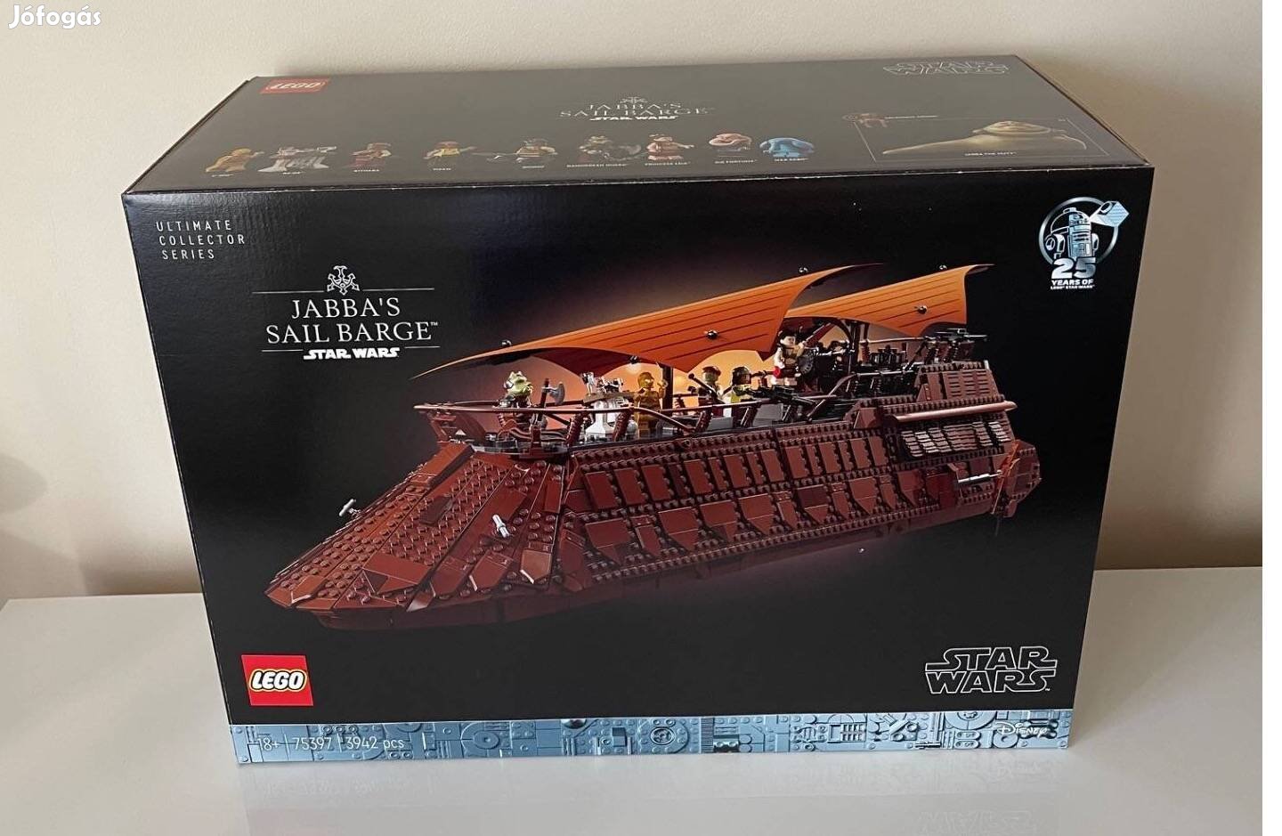 LEGO 75397 - Jabba vitorlás bárkája Új, Bontatlan! +gyári kartondoboz