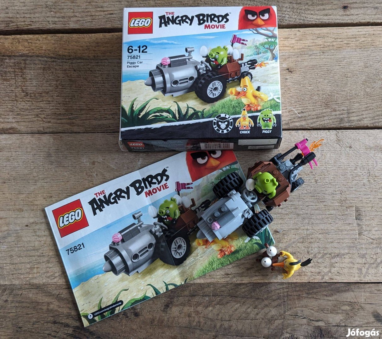 LEGO 75821 Angry Birds malac autó