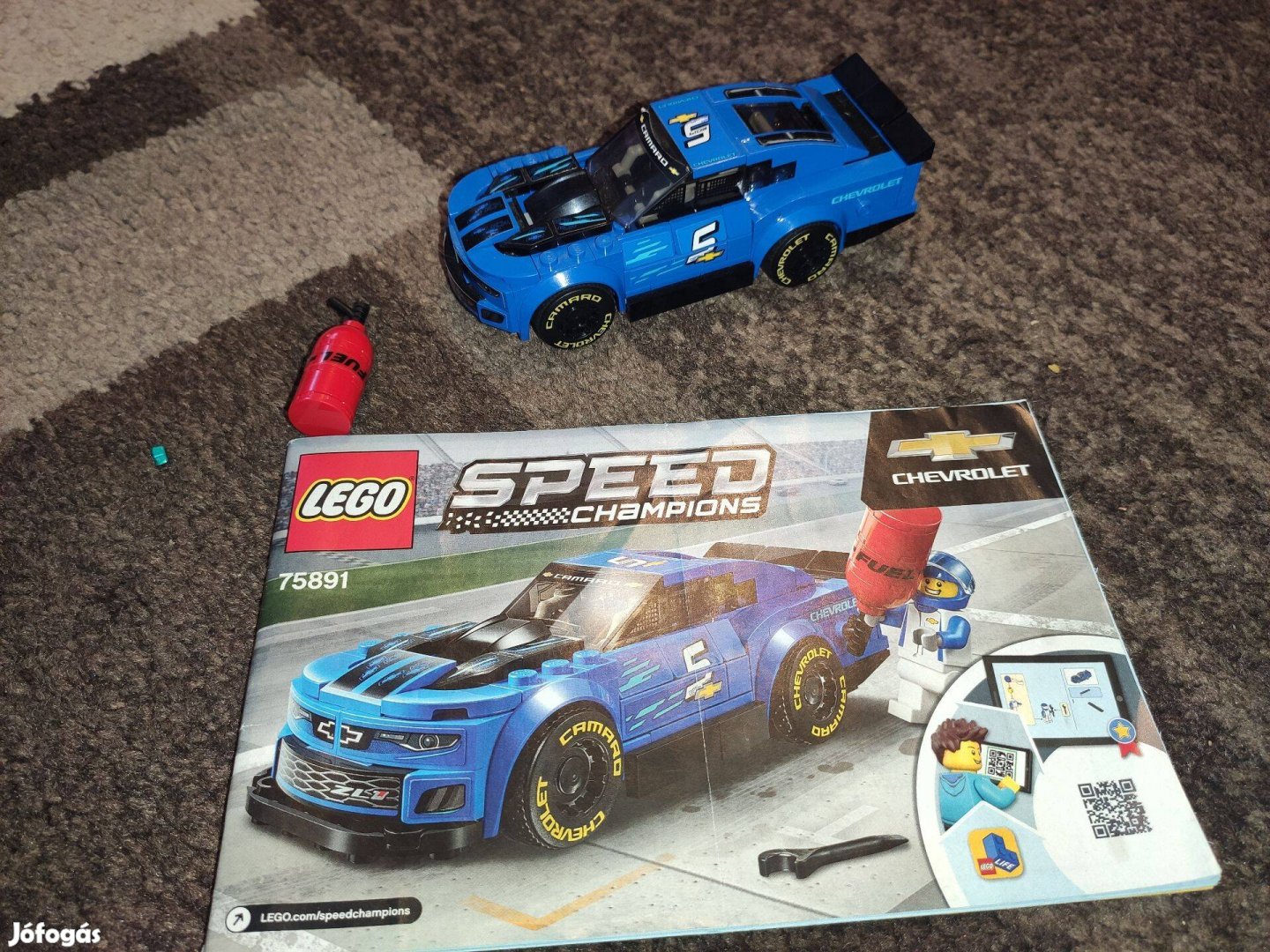 LEGO 75891 Speed Champions - Chevrolet Camaro ZL1 Race Car leírással