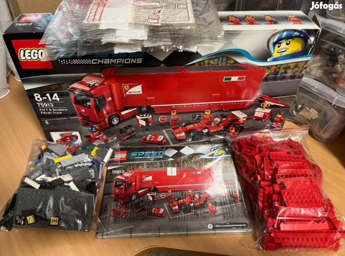 LEGO 75913 - F14T és Scuderia Ferrari kamion (Speed Champions)