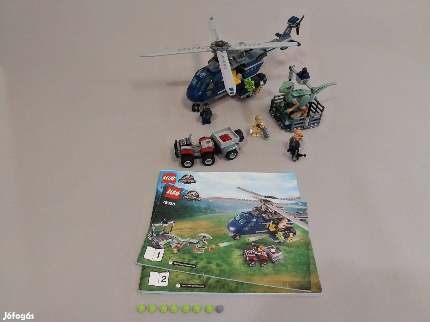 LEGO 75928 Jurassic World Blue's Helicopter Pursuit